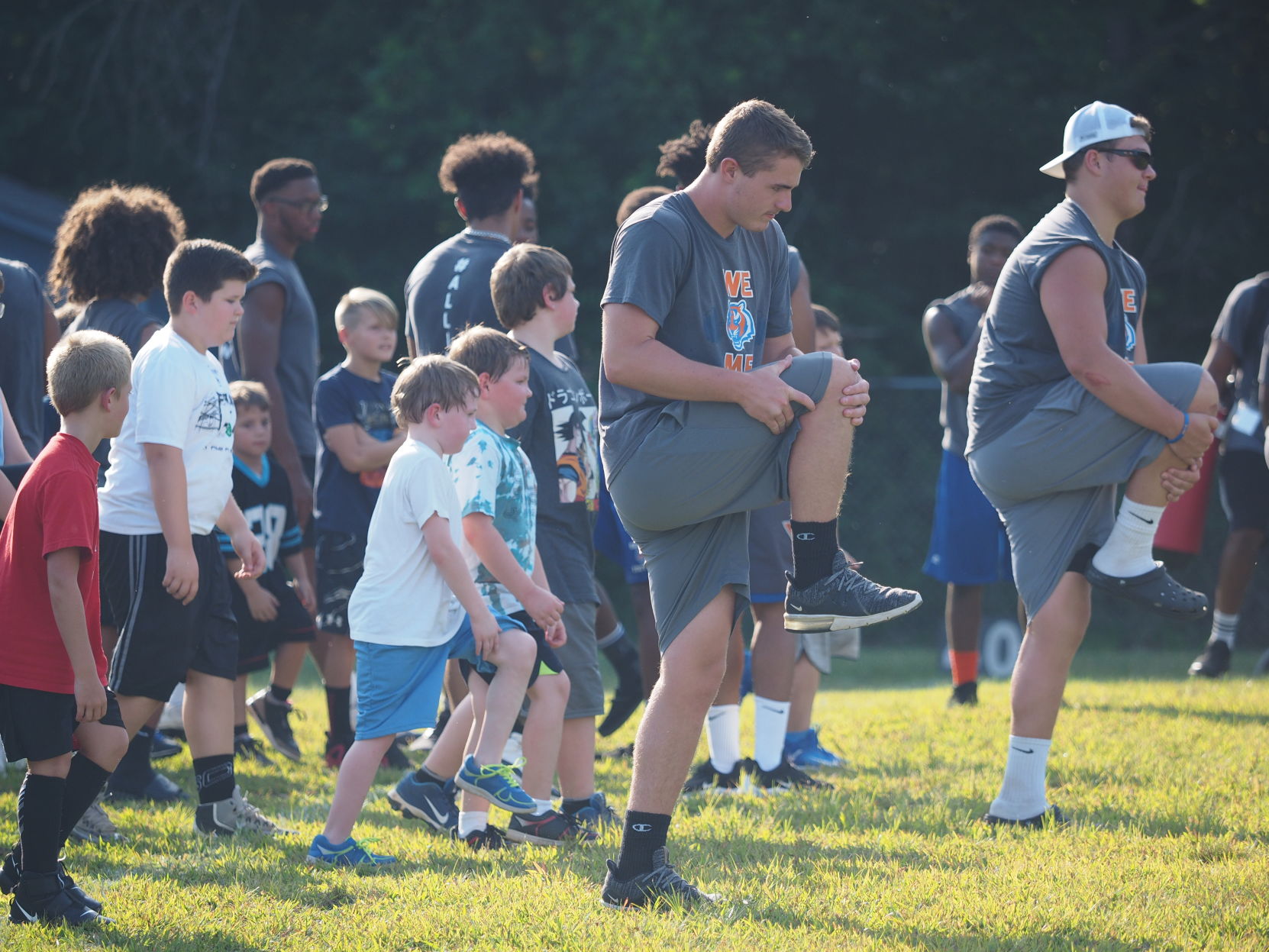Bassett football camp